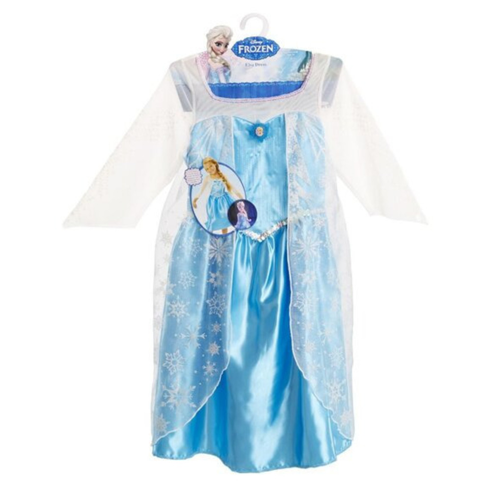 Disney Frozen Elsa Dress Up Costume Outfit New w/Tag 4-6X Girls Gift Party